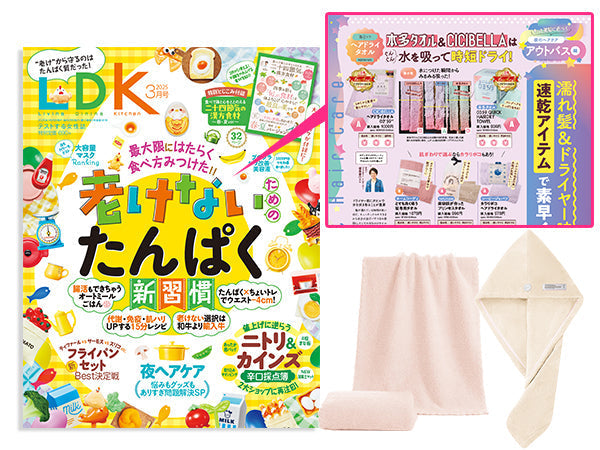 LDK3月号「美髪に近づく夜のヘアケア」にてベストバイ/１位をW受賞！