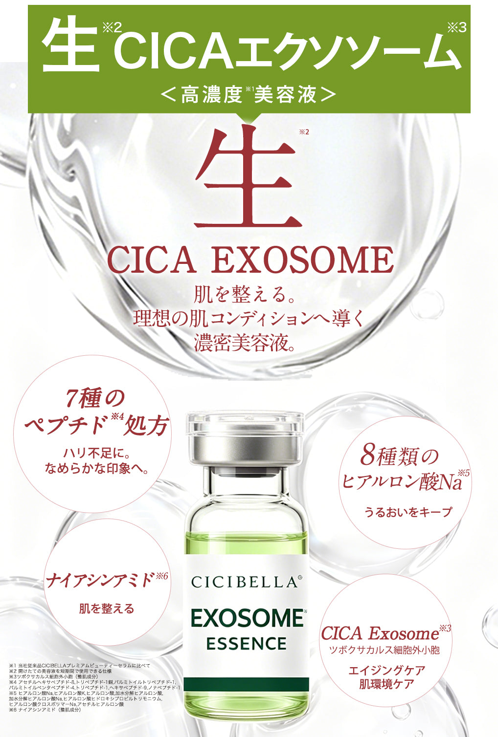 CICIBELLA シシベラ クリアアンプル