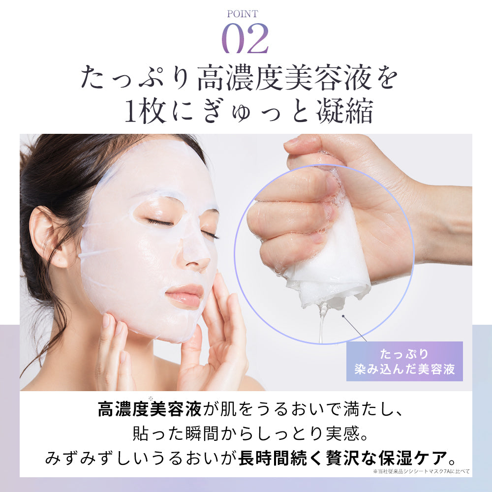 CICIBELLA 高濃度シートマスク 7枚 個包装