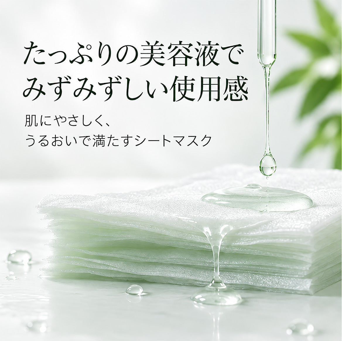高濃度 カフェイン＆チャ葉エキス シートマスク 大容量30枚 CF Sheet Mask (30 Sheets)