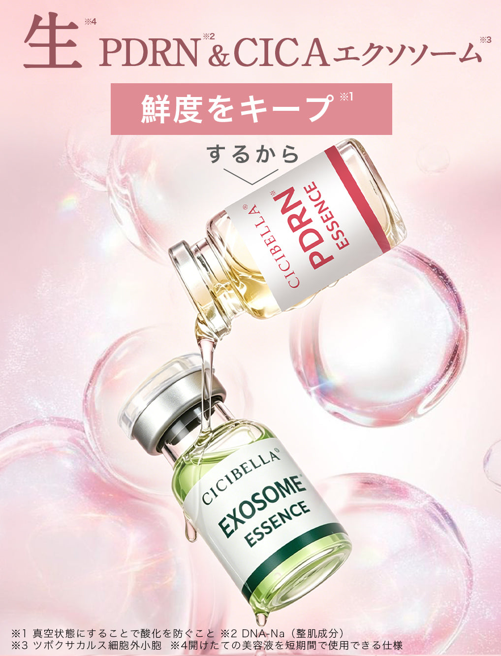 エッセンス 美容液 12本セット（3ml×12本） – CICIBELLA